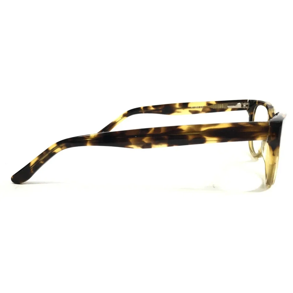 Adin Thomas Eyeglasses Frames AT-254 C3 Citron Yellow Tortoise 52-16-138